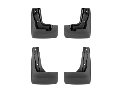 WeatherTech 18-23 Subaru Crosstrek Front & Rear Mudflaps - Black - 110163-120163 Photo - Primary