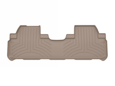 WeatherTech 14-19 Toyota Highlander 2nd Row Rear FloorLiner HP - Tan - 456324IM Photo - Primary