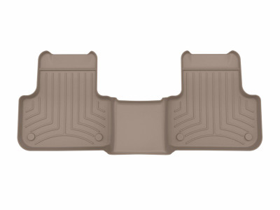 WeatherTech 17-25 Audi Q7-Not Significant Retention post-2nd Row Rear FloorLiner HP - Tan - 458872IM Photo - Primary
