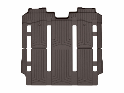 WeatherTech 21-26 Toyota Sienna 2nd Row Rear FloorLiner HP - Cocoa - 4716412IM Photo - Primary