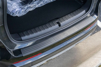 WeatherTech 23-26 BMW X1 Behind 2nd Row BumperTopper - Black - BP0141 Photo - Primary