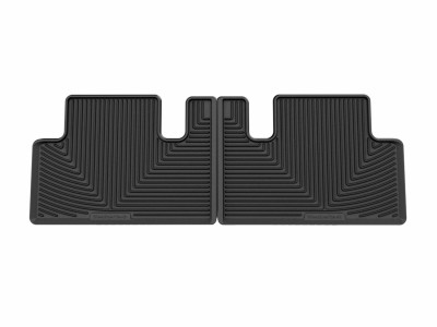 WeatherTech 17-23 Tesla Model 3 2nd Row Rear All-Weather Floor Mats - Black - W646 Photo - Primary