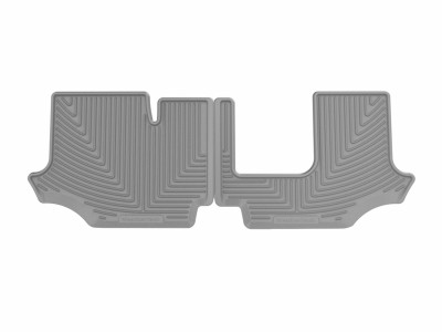 WeatherTech 18-26 Volkswagen Atlas-Bench 2nd Row-3rd Row Rear All-Weather Floor Mats - Grey - W658GR Photo - Primary