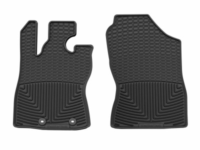 WeatherTech 24-26 Subaru Crosstrek 1st Row Front All-Weather Floor Mats 2pc - Black - W671 Photo - Primary