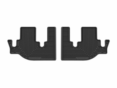 WeatherTech 19-26 Subaru Ascent 2nd Row Rear All-Weather Floor Mats - Black - W718 Photo - Primary