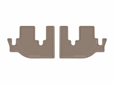 WeatherTech 19-26 Subaru Ascent 2nd Row Rear All-Weather Floor Mats - Tan - W718TN Photo - Primary