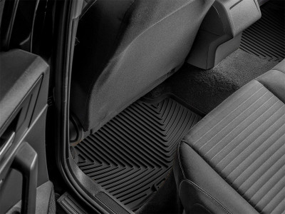 WeatherTech 19-25 Volkswagen Jetta 2nd Row Rear All-Weather Floor Mats - Black - W750 Photo - Primary