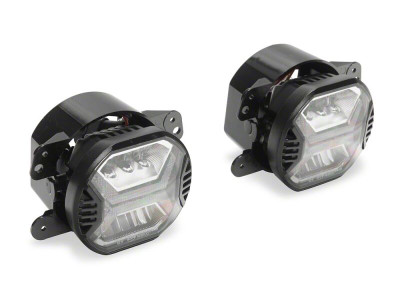Raxiom 07-18 Jeep Wrangler JK Axial Series Vision LED Fog Lights - J189615 Photo - Primary