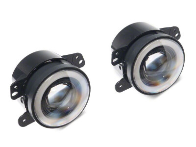 Raxiom 07-18 Jeep Wrangler JK LED Fog Lights with Amber Turn Signals - J238997 Photo - Primary