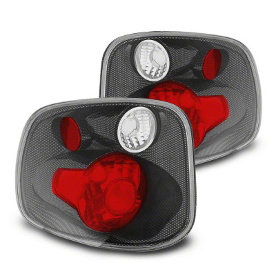 Raxiom 01-03 Ford F-150 Flareside Axial Series Version 2 Tail Lights- Carbon Fiber- Red/Clear Lens - T542847 Photo - Primary