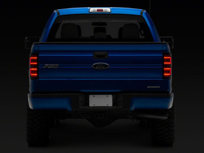 Raxiom 09-14 Ford F-150 Styleside Axial Series LED Tail Lights- Black Housing- Smoked Lens - T582534 User 1