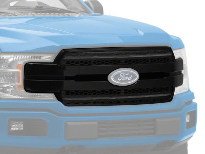 Raxiom 18-20 Ford F-150 CXR Series LED Upper Replacement Grille with White DRL- Black - T596987 Photo - Primary