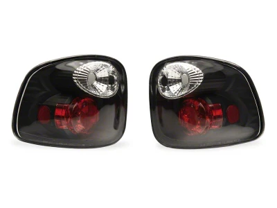 Raxiom 01-03 Ford F-150 Flareside Axial Series Euro Style Tail Lights- Black Housing- Clear Lens - T598101 Photo - Primary