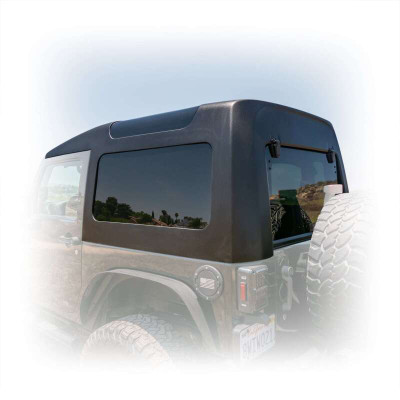 Turn Offroad 07-18 Jeep JK 2 Door Safari Hardtop 2-Piece - White - HTJKSF-M2W Photo - Primary