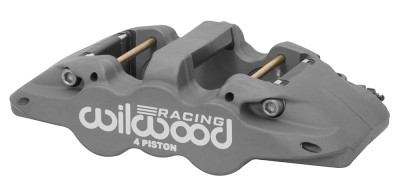 Wilwood Caliper-Aero4-L/H - Anodized 1.62/1.38in. Pistons 1.25 Rotor - 120-18193 Photo - Primary