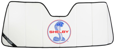 Covercraft 05-09 Ford Mustang Coupe Premier Series UVS100 Custom Sunscreen with Shelby Snake logo - USP10925WH Photo - Primary