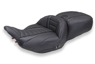 Mustang 23-26 Harley CVO Road Glide, Street Glide, Heated Deluxe ST 1pc 2Up Blk w/ Blk Thread - 89481 User 1