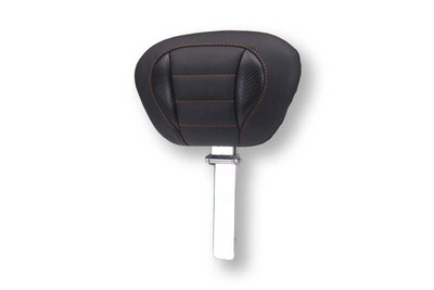 Mustang 23-26 Harley CVO Road Glide, Street Glide, Deluxe ST Driver Backrest Blk w/ M Org Thread - 89486MO User 1