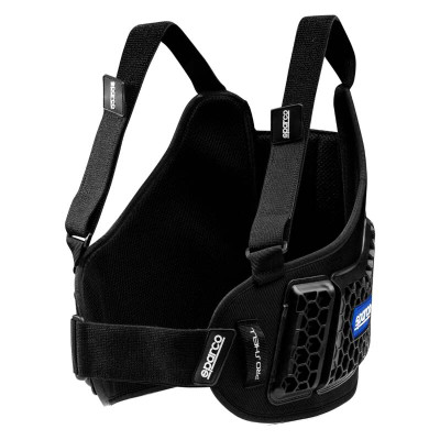 SPARCO Pro Shell Karting Rib Protector Vest - Black - Size L - BKM0002B0K0100L Photo - Primary