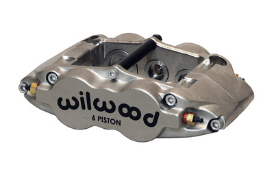Wilwood Caliper-Forged Superlite 6R-ST-R/H - Nickel 1.62/1.12/1.12in Pistons 1.25in Disc - 120-13267-N Photo - Primary