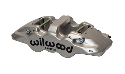Wilwood Caliper-Aero4 - Nickel 1.12/1.12in Pistons 0.81in Disc - 120-14004-N Photo - Primary