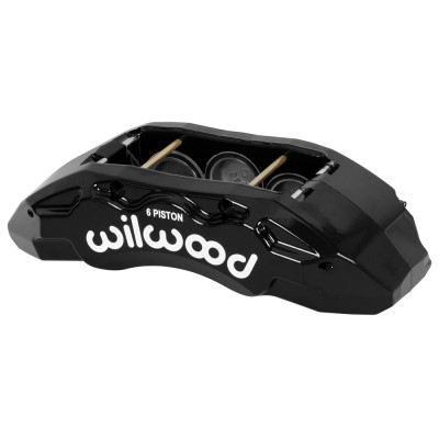 Wilwood caliper TX6-DM 11-19 GM 2500/3500 2.00/ 1.88/1.88 1.50 rotor L/H black - 120-17642-BK Photo - Primary