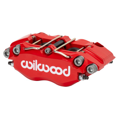Wilwood caliper ndpr-utv 1.75/1.75 .250 rotor .77 LG pistons red - 120-18054-RD Photo - Primary