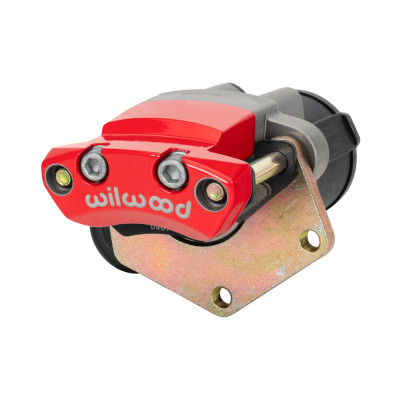 Wilwood caliper EPB 1.25 1.25 rotor 2.00 MT R/H red offset bracket - 120-18277-RD Photo - Primary