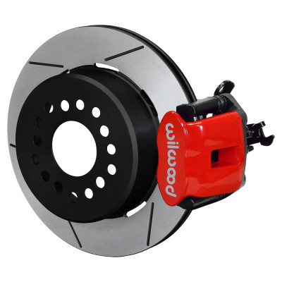 Wilwood kit rear FFR cpb 8.8 12.19X.81 GT red W/LINES - 140-12049-R Photo - Primary