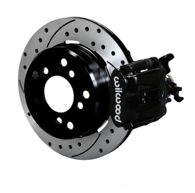 Wilwood kit rear FFR cpb IRS 8.8 t-bird 12.19X .81 drilled W/LINES - 140-12363-D Photo - Primary