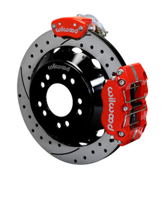Wilwood kit rear FFR DPR/MC4 IRS 8.8 t-bird 12.88X.81 W/LINES SRP red - 140-14090-DR Photo - Primary