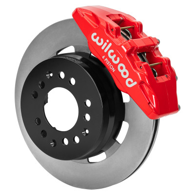 Wilwood kit front DP6 wwe 2IN. drop alum pro spindle 12.19 rotor red - 140-17984-R Photo - Primary