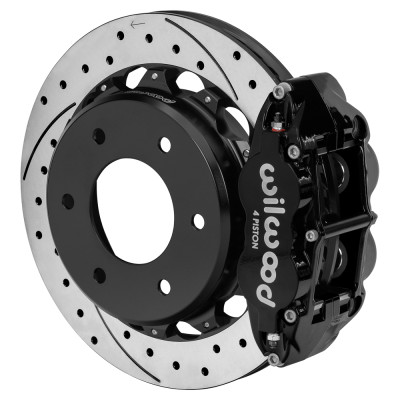 Wilwood kit rear DISC/DRUM FNSL4R C10/K10 1963-87/K5 blazer 1969-91 6 lug 2.46 12.88 drl - 140-18160-D Photo - Primary