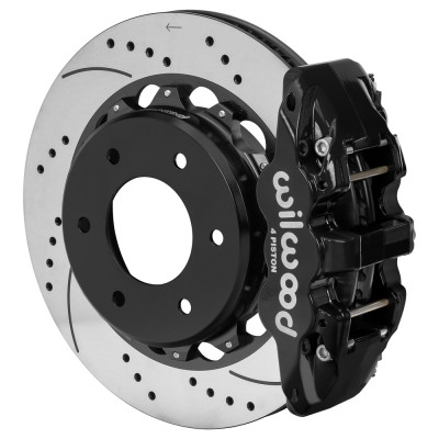 Wilwood kit rear DISC/DRUM AERO4 C10/K10 1963-87/K5 blazer 1969-91 6LUG 2.46 14.0 drl rd - 140-18162-D Photo - Primary