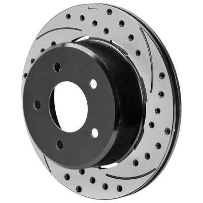 Wilwood ROTOR1219-081DY309232MNEXXXXL 5X5.00 D/D SRP black - 160-17533-BK Photo - Primary