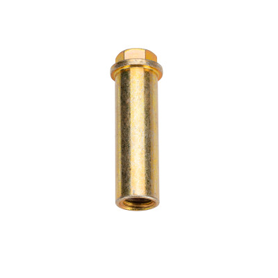 Wilwood pin pivot pedal 3/8-16 thd .50 ODX1.60 LG hex flange gold zinc - 230-16075 Photo - Primary