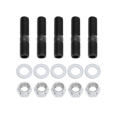 Wilwood bolt kit stud 7/16 OD 2.00 OAL nut washers drive flange - 230-18380 Photo - Primary