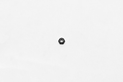 Wilwood nut 1/4-28 thin nylock 7/16 hex black zinc - 230-3774 Photo - Primary