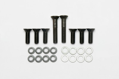 Wilwood bolt kit bracket mustang 65-69 drum dbrake spindle - 230-4305 Photo - Primary