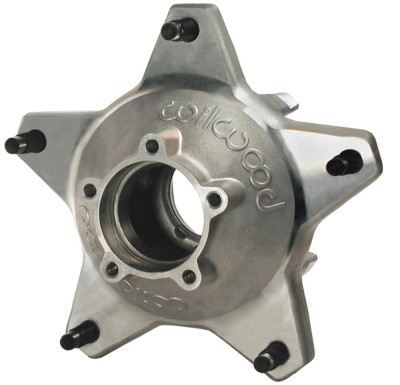 Wilwood hub starlite 55 std rear 1 ton bearing races drilled stud - 270-16772D Photo - Primary