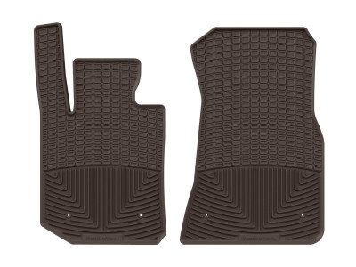 WeatherTech 19-26 BMW 3-Series 330i/22-26 BMW 4-Series 430i Front All-Weather Floor Mats - Cocoa - W778CO Photo - Primary