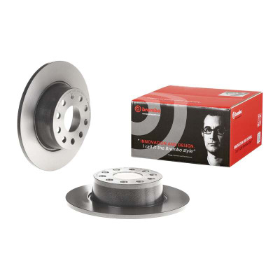 Brembo 2020 VW Jetta Rear Premium UV Coated OE Equivalent Rotor - 08.D425.11 Photo - Primary