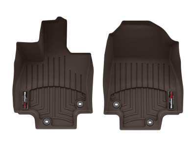 WeatherTech 24-26 Toyota Grand Highlander/24-26 Lexus TX Front FloorLiner - Cocoa - 4718271 Photo - Primary