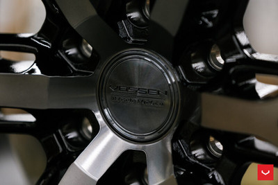 Vossen Hybrid Forged Optional Center Cap - Small - Tinted Gloss Black - CAP-VHF-TGB Photo - Primary