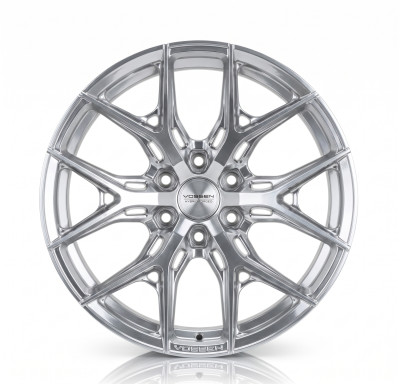 Vossen HF6-4 24X11 / 8X170 / ET0 / DEEP / 125.1 - Silver Polished - HF64-4Y46-SP Photo - Primary