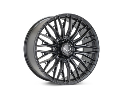 Vossen HFX-6 20X9 / 8X165.1 / ET0 / DEEP / 125.1 - Satin Black - HFX6-0X01-SB Photo - Primary