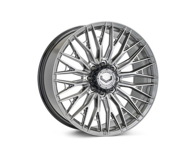 Vossen HFX-6 24X10 / 8X180 / ET15 / DEEP / 124.3 - Hyper Gunmetal - HFX6-4Z47-HB Photo - Primary