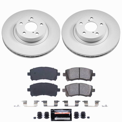 Power Stop 98-02 Subaru Forester Front Z23 Coated Brake Kit - CPK1120-23 User 1