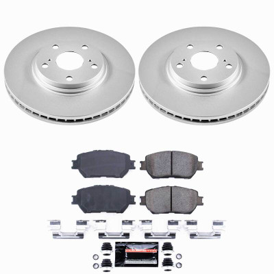 Power Stop 02-04 Toyota Camry Front Z23 Coated Brake Kit - CPK1143-23 User 1