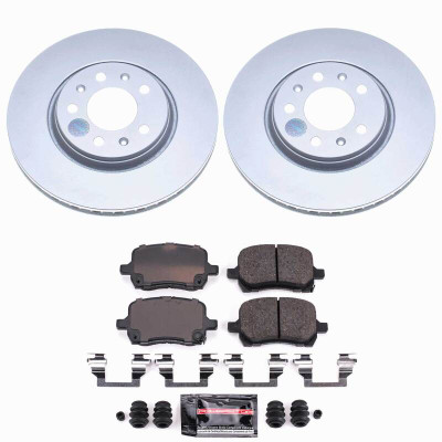 Power Stop 06-09 Pontiac Solstice Front Z23 Coated Brake Kit - CPK1433-23 Photo - Primary